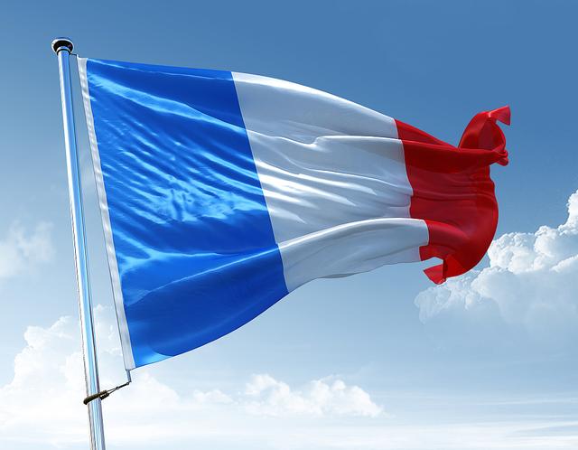 外媒法国国旗颜色被马克龙改了法国国旗新色调图片